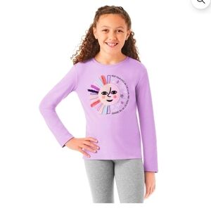 Member's Mark Girls Long Sleeve Tee Size S 6-6X